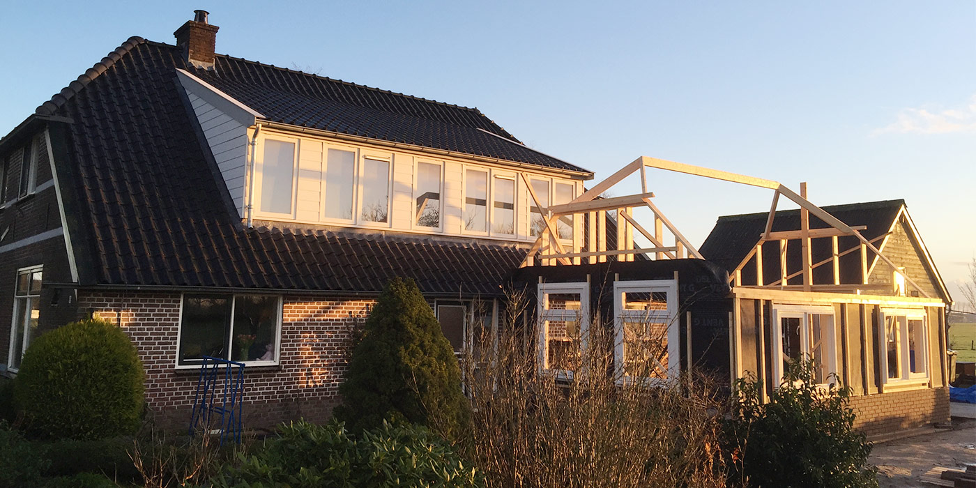 Verbouwing boerderij naar twee woningen